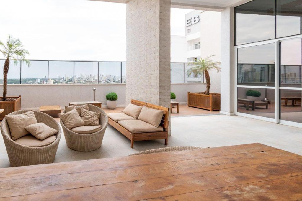 Apartamento 1 Quarto No Edificio Metropolitan Barcelona - Proximo Ao Shopping Flamboyant - Jardim Goias - Mb1504B กัวยาเนีย ภายนอก รูปภาพ